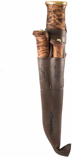 puukko 3-os Leuku 15cm/8,5cm/6cm kuva2 - Puukot - 12-9 - 2