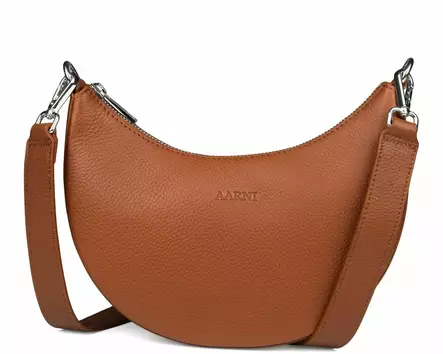 Aarni Luna olkalaukku Terracotta - hopea - Korttikotelot ja rasiat - LUNA-TERRA-HOPEA - 1