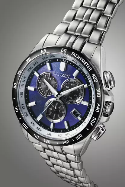 CITIZEN ECO-D RC UNITED BLUE LTD - Citizen miesten rannekellot - CB5874-81L - 2